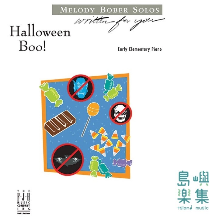 Halloween Boo!: Early Elementary Piano Sheet