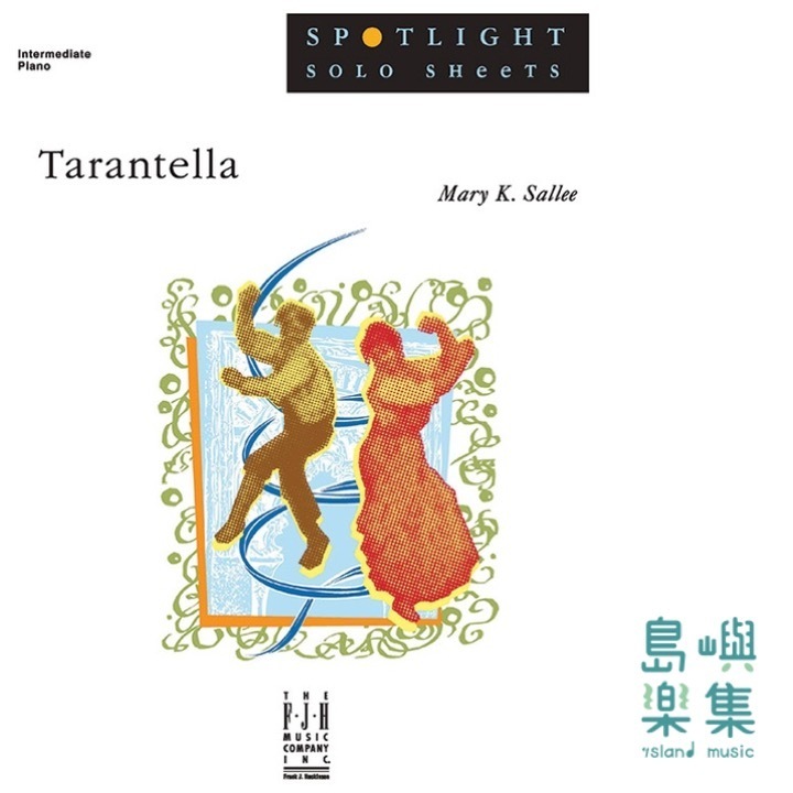 Tarantella: Intermediate Piano Sheet