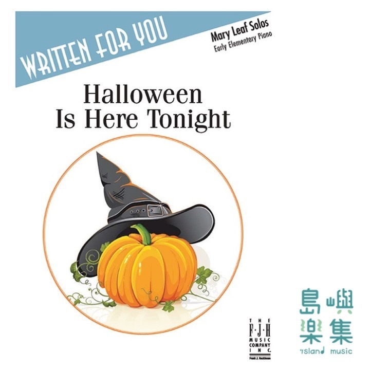 Halloween Is Here Tonight: Early Elementary Piano Sheet