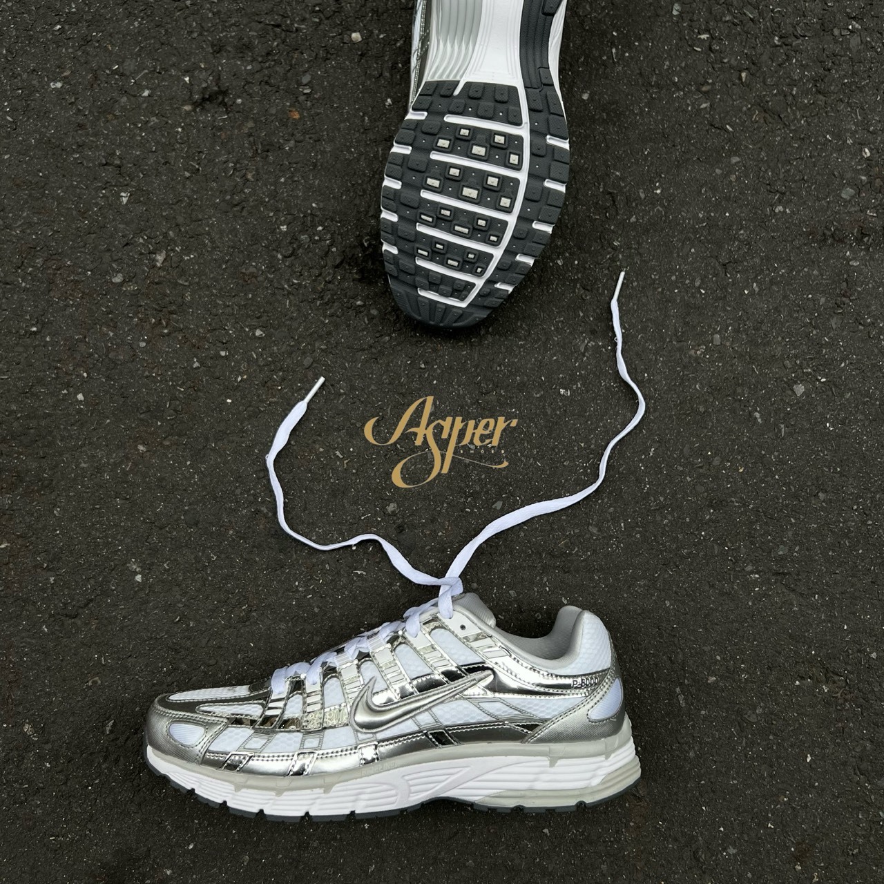 【官網限定】Nike P-6000 ''Metallic Silver'' 液態銀 CN0149-100 X