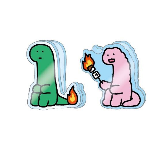 JOGUMAN Acrylic Clips (BBQ)