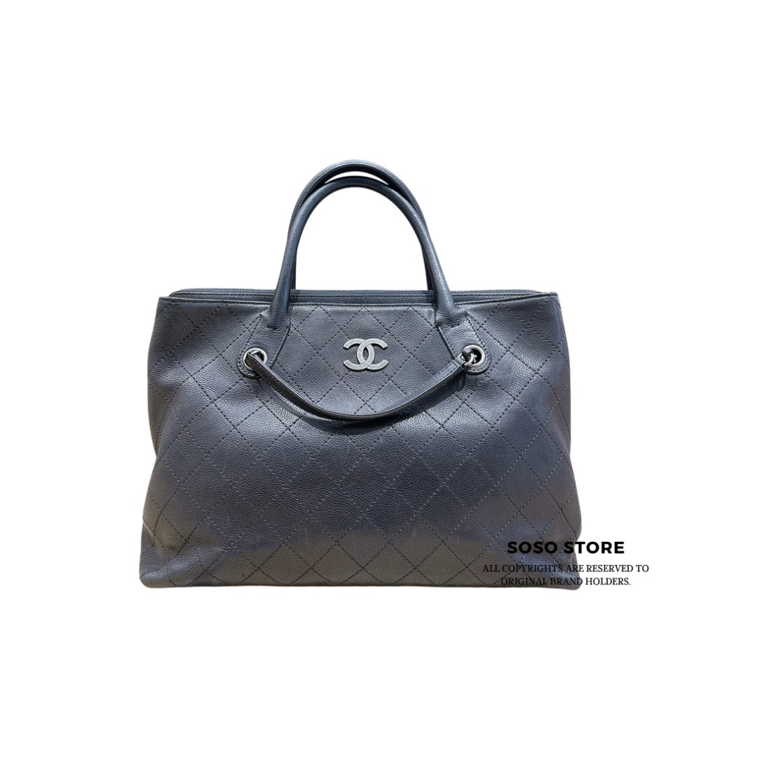 Chanel Urban Shopping Tote - Black / SHW