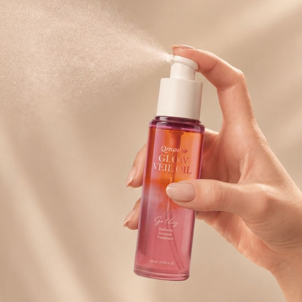 Cooling《Intimate Cleanse & Care Set》Cleansing Mousse + Glow Veil Oil
