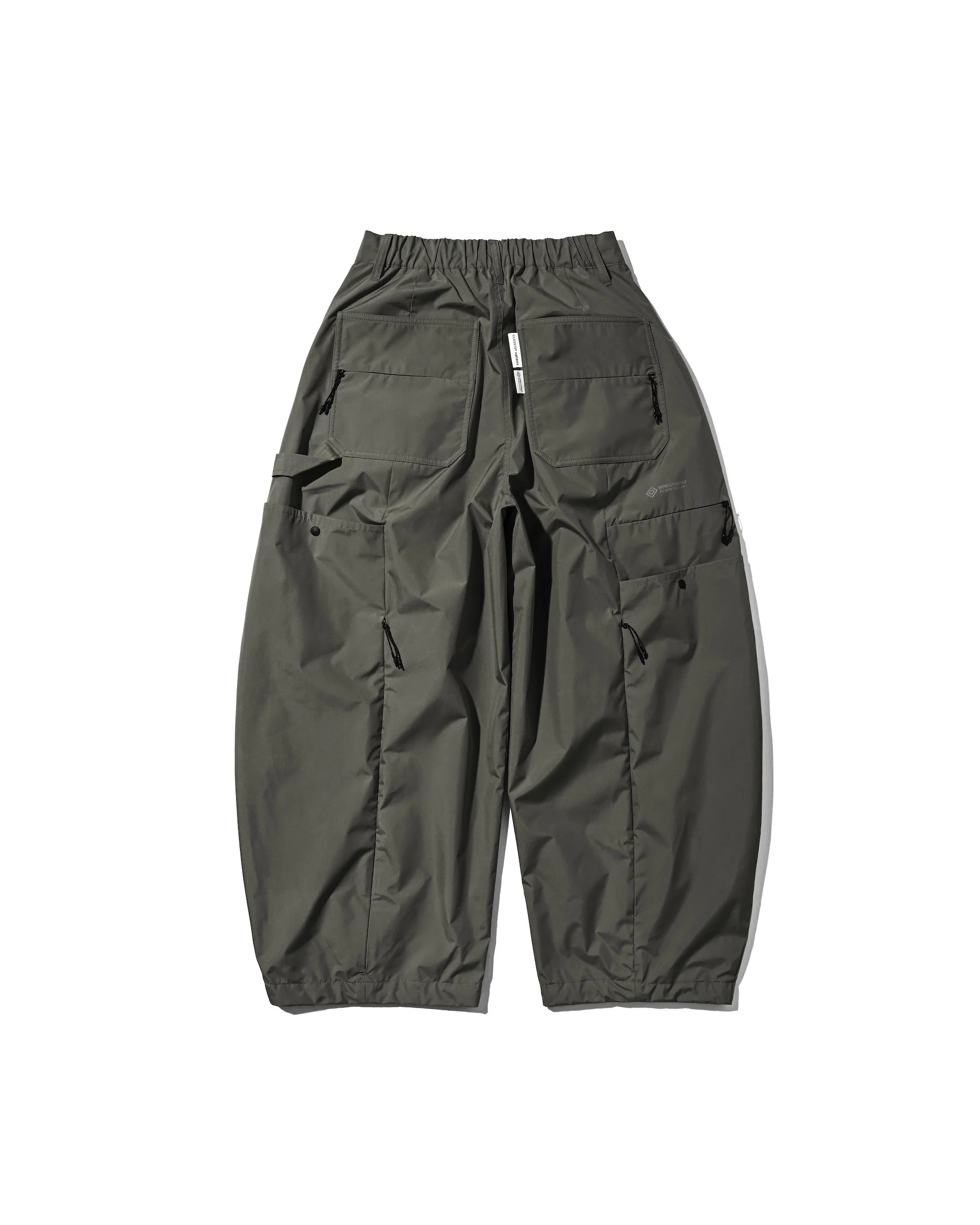 CLESSTE｜+phenix WINDSTOPPER® by GORE-TEX LABS CITY BARREL LEG "ASPHALT GRAY"