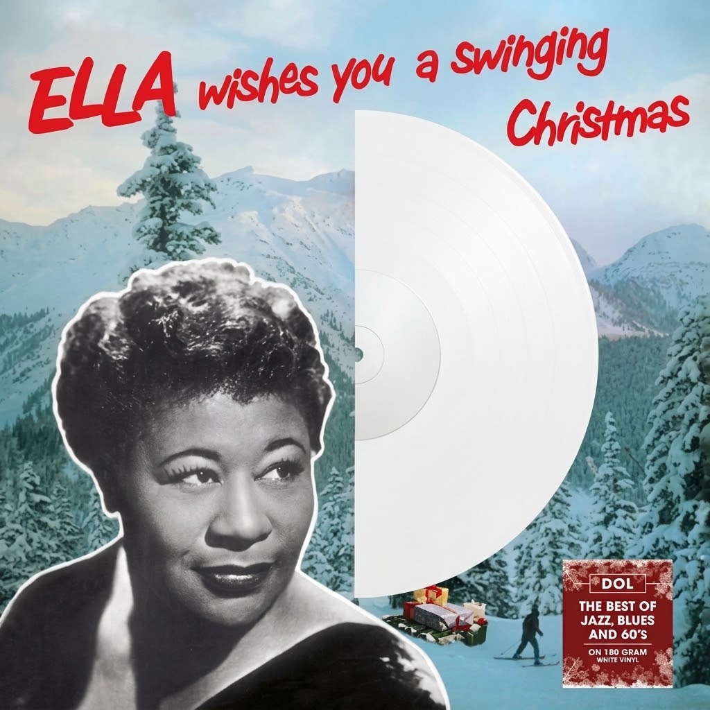 Ella Fitzgerald - Ella Wishes You A Swinging Christmas LP (White Vinyl)