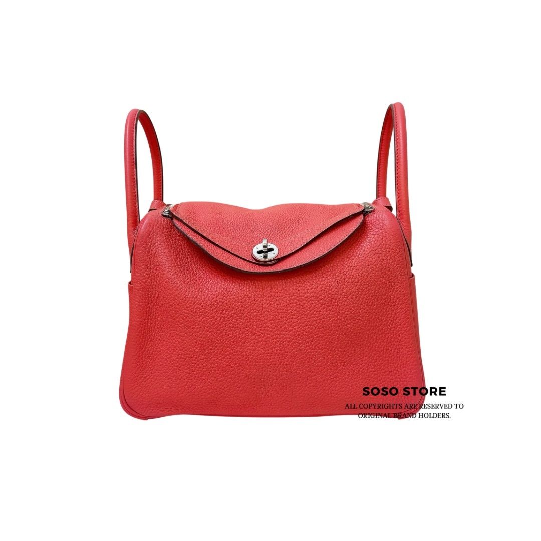 Hermès Lindy 30-  Rose Jaipur / SHW