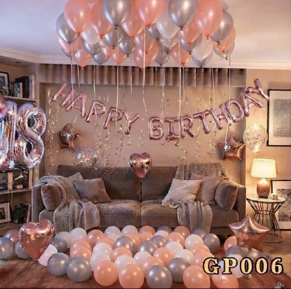 🎂生日氣球套裝GP006 👉現貨