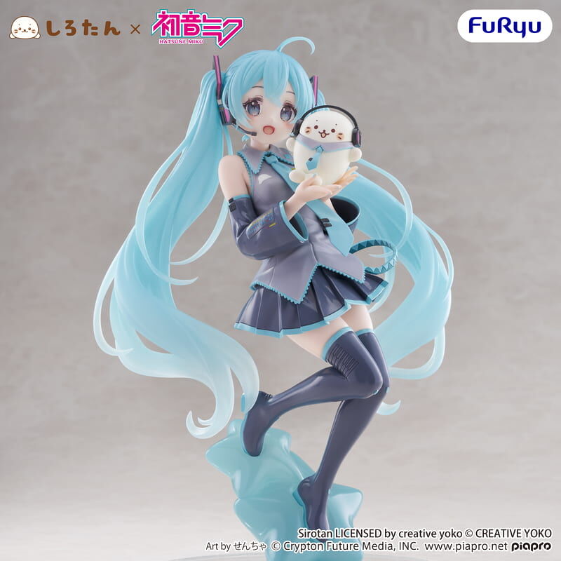 FuRyu 代理版 景品 海豹小白×初音未來 Exceed Creative