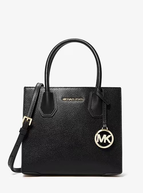 【預購】Michael Kors N100744 Mercer 斜挎手提兩用包 (黑色)
