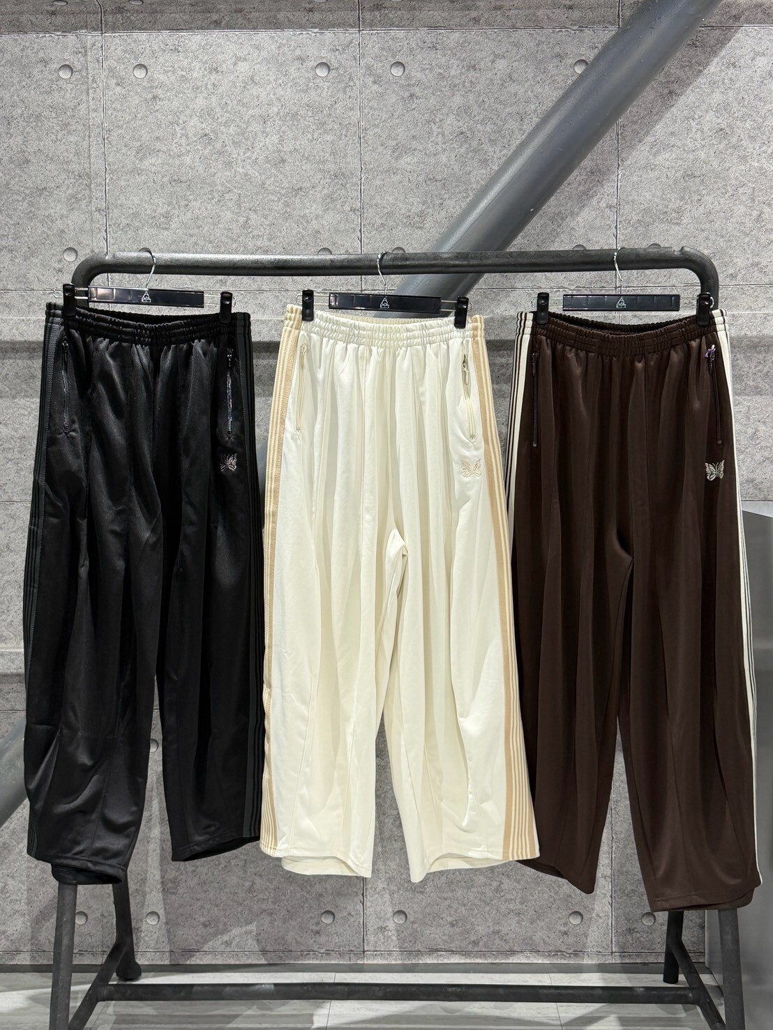 NEEDLES H.D Special Edition Butterfly Logo Loose-fitting Sweatpants
