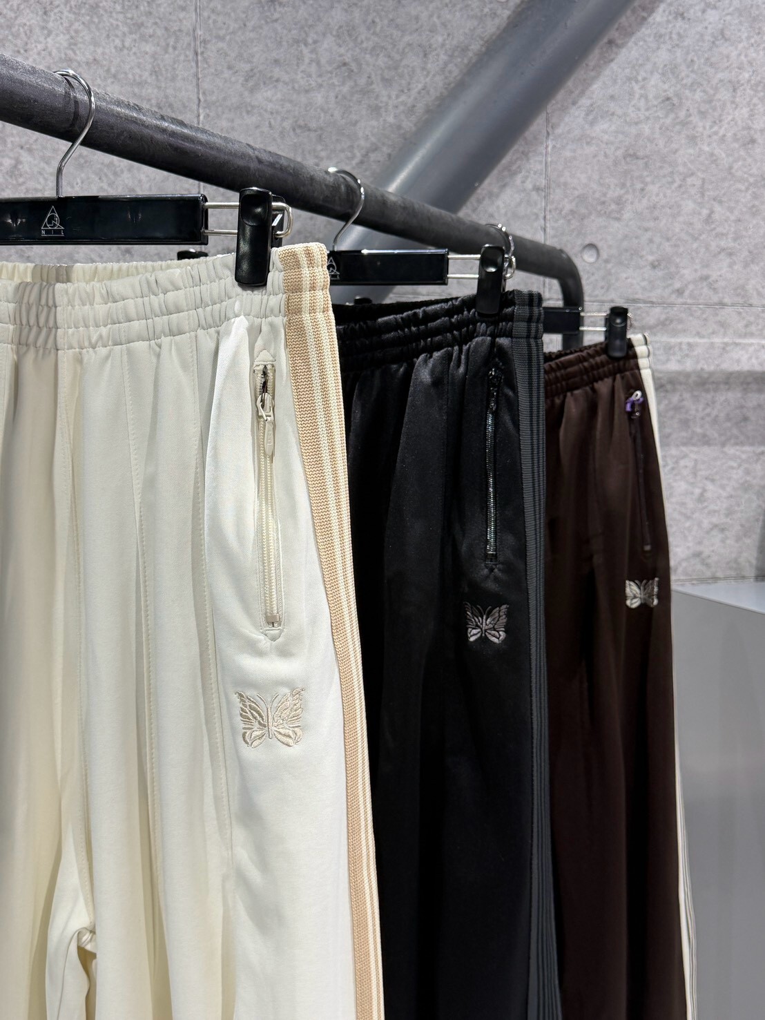 NEEDLES H.D Special Edition Butterfly Logo Loose-fitting Sweatpants