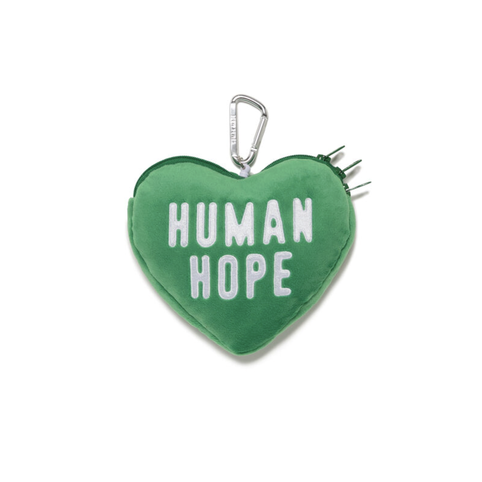 HUMAN MADE HOPE HEART PASSCASE 愛心 伸縮包 綠色-XX31GD018