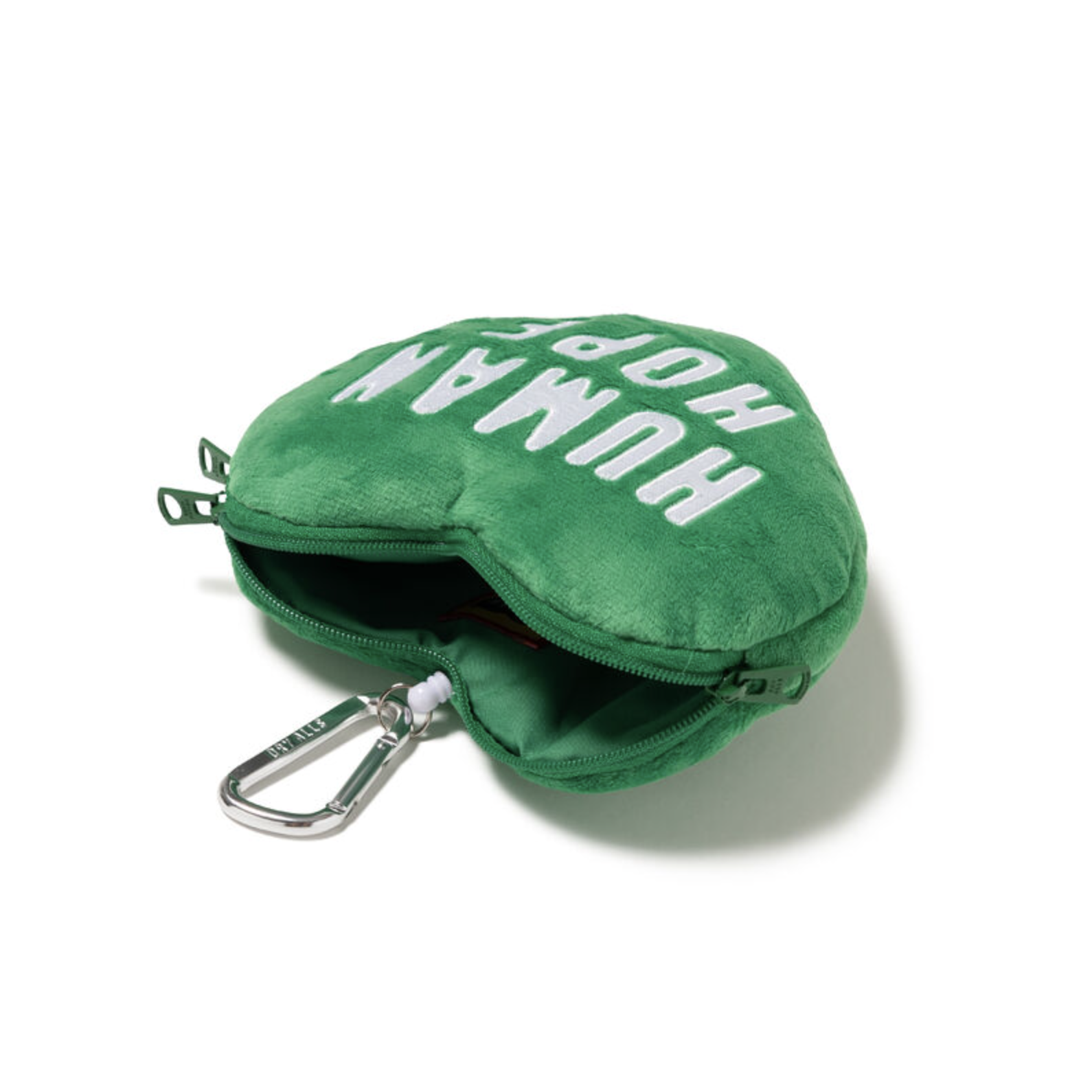 HUMAN MADE HOPE HEART PASSCASE 愛心 伸縮包 綠色-XX31GD018