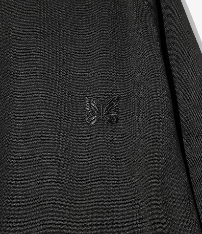 Needles - TY367 Needles Mock Neck Shirt - Bright Jersey - C-Black