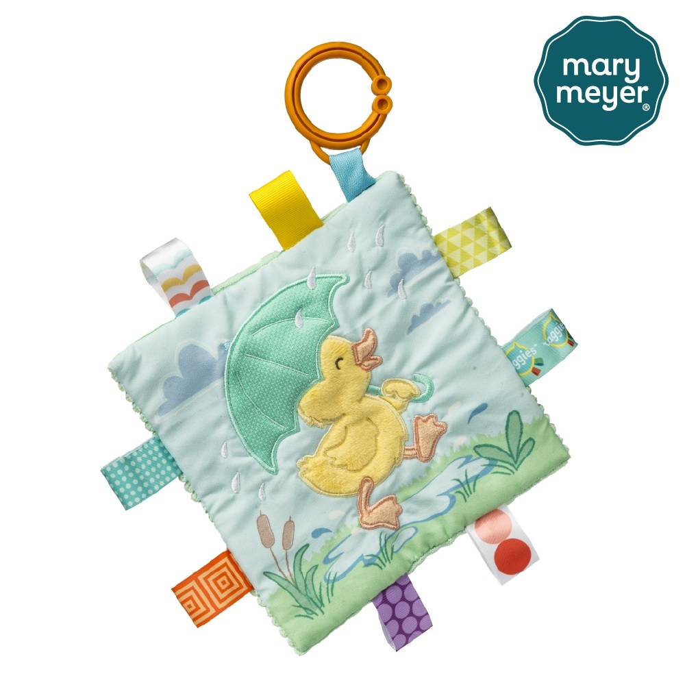 【MaryMeyer】標籤動物安撫沙沙紙-泡泡鴨