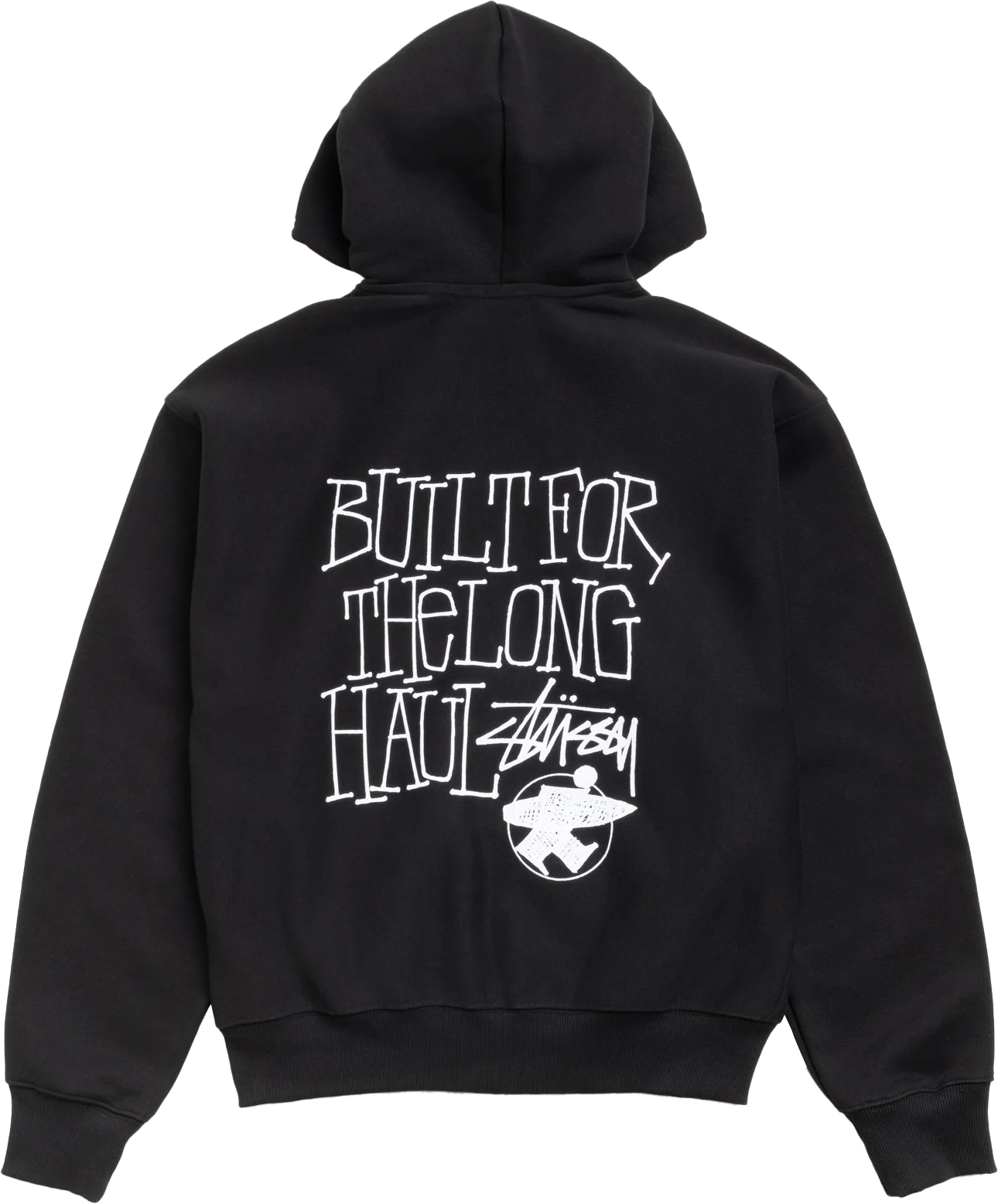 ☆ETW☆【EASY TO WEAR】STUSSY LONG HAUL ZIP HOODIE 拉鍊外套 秋冬 連帽 保暖
