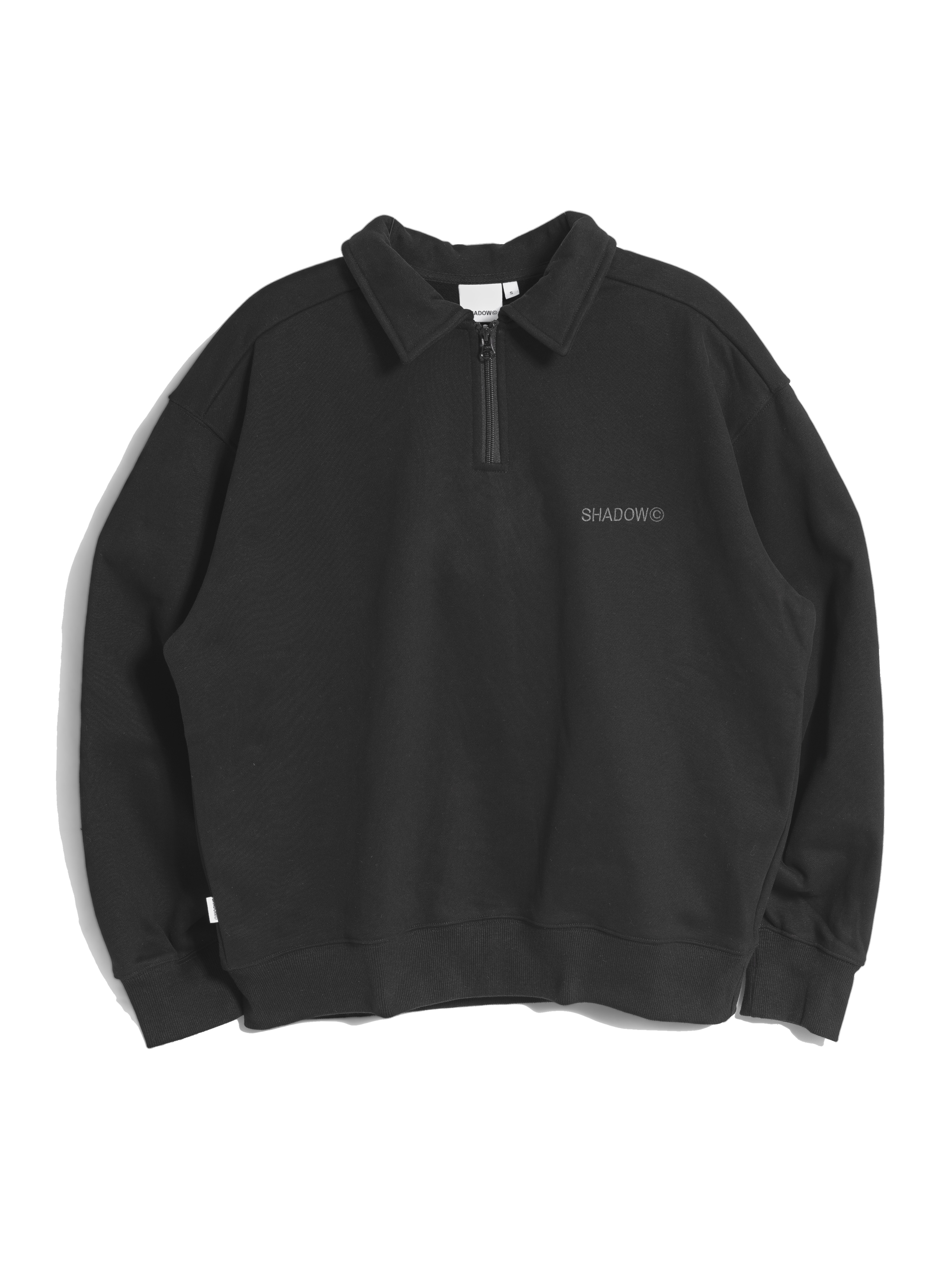 SHADOW Half-Zip Polo Sweat