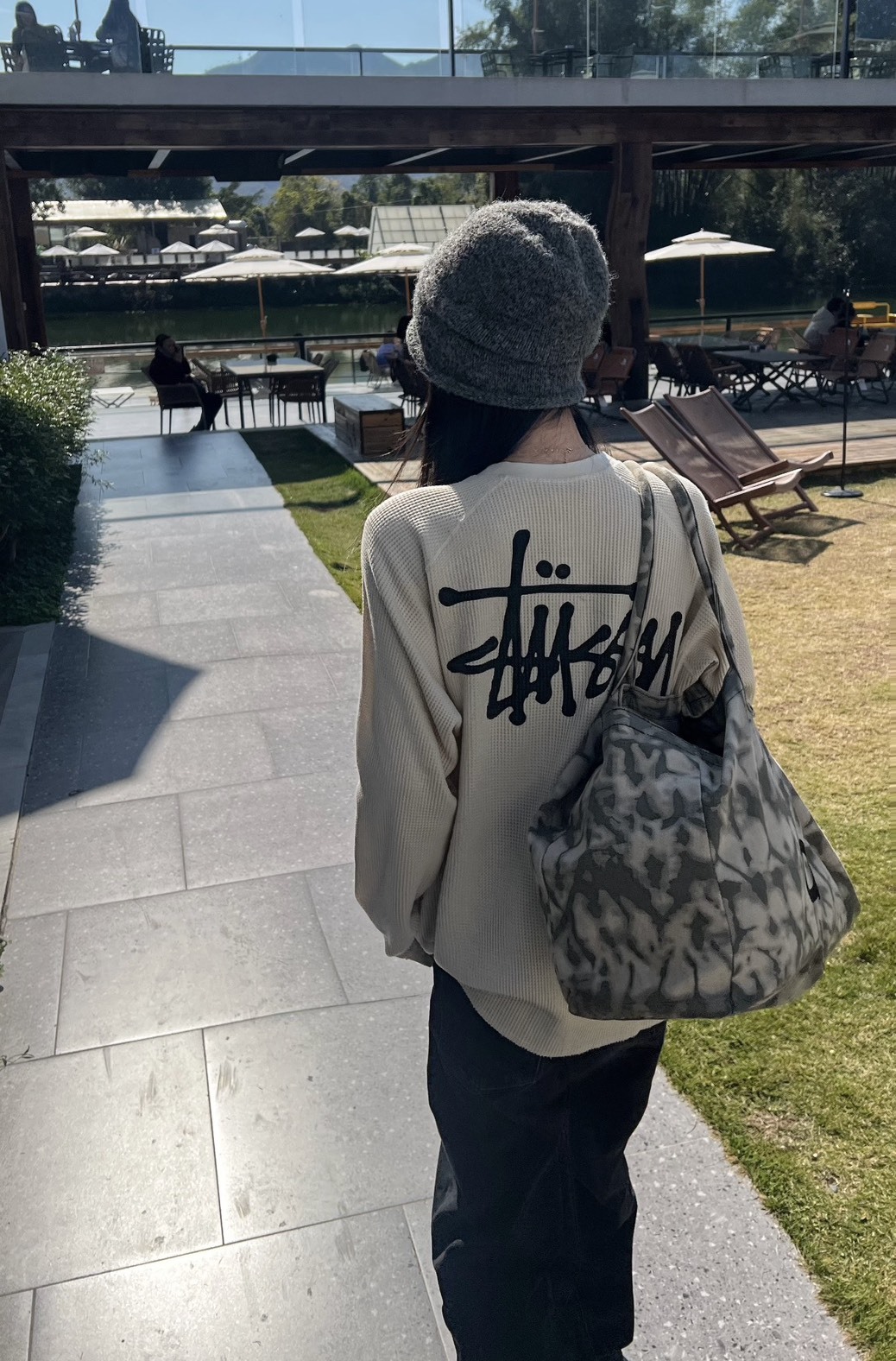 <奇蹟補貨-經典衣櫥必備單品>BASIC STÜSSY THERMAL STUSSY 華夫格長T 長袖 長T 薄長T 2色