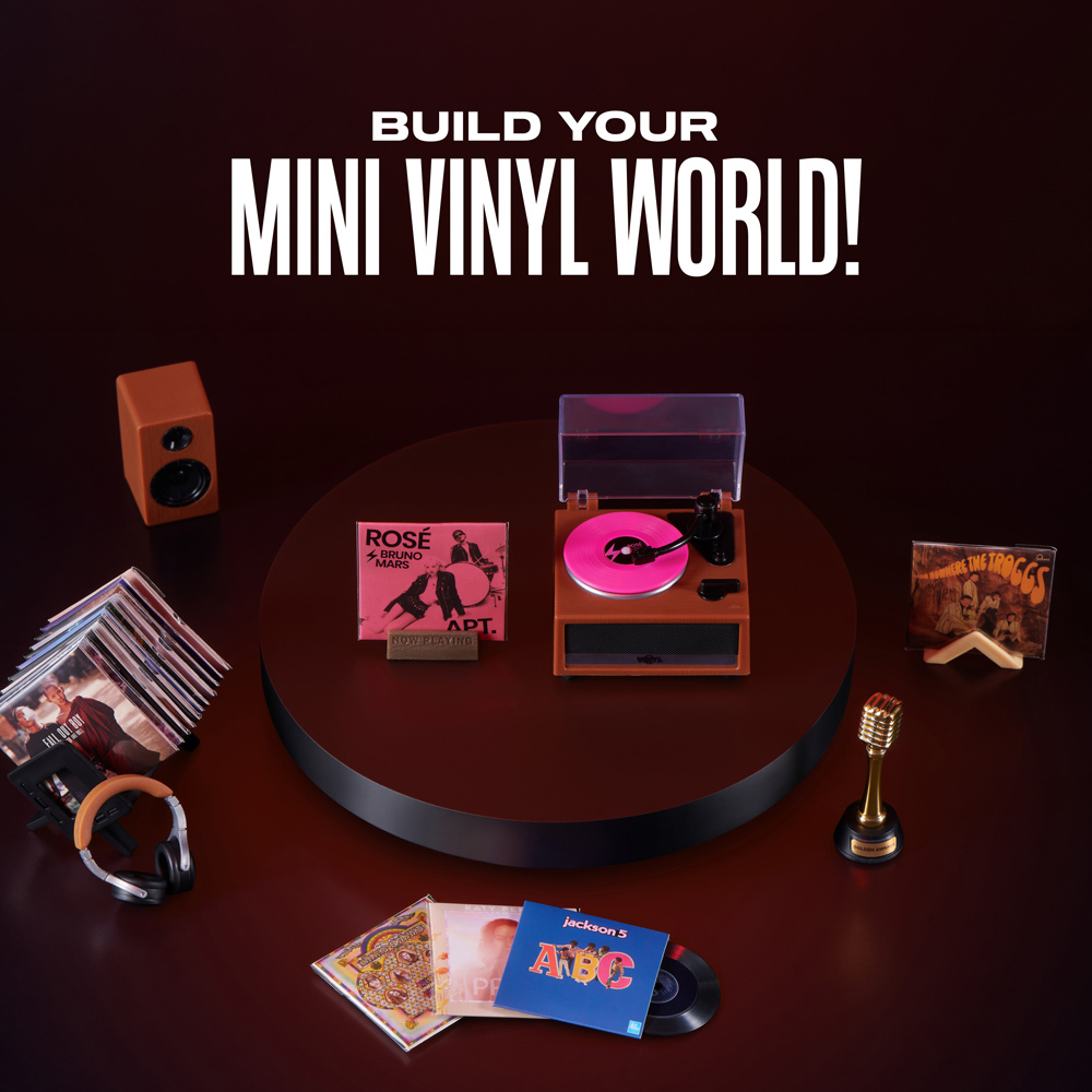 Mini Brands-迷你黑膠唱片遊玩組