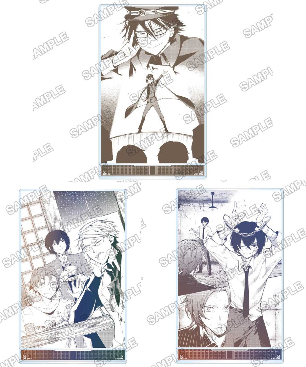 預購-『文豪Stray dogs 』系列 彩頁壓克力立牌 【日本進口精品】