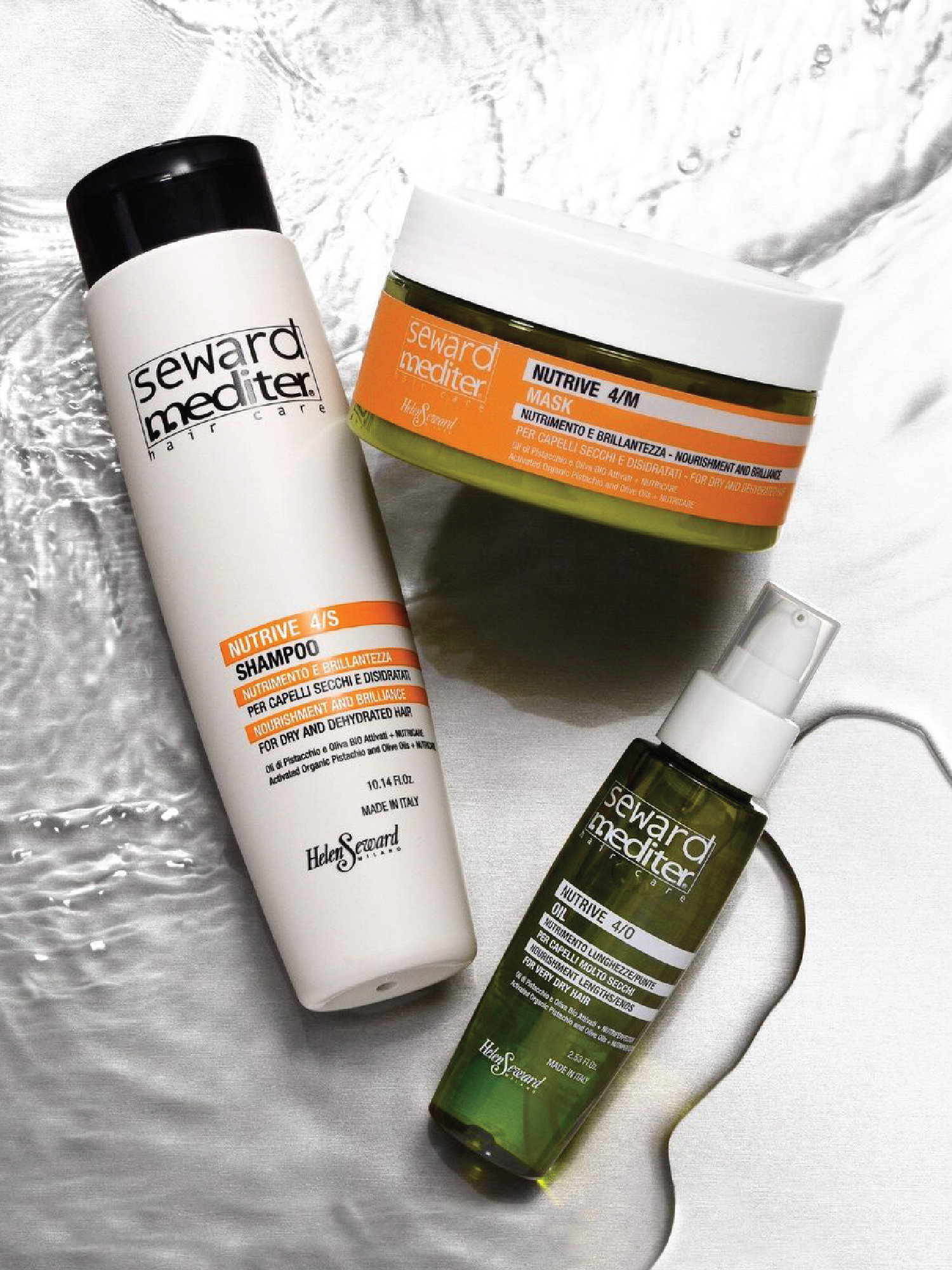 SM - (Advanced Organic Formula) NUTRIVE MASK 4M  250ml / 500ml (Nourishment AND BRILLIANCE HAIR MASK)