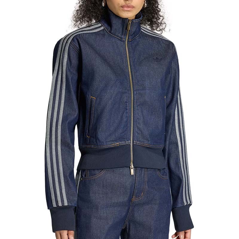 ADIDAS FIREBIRD DENIM TRACKTOP 丹寧 運動外套 藍色 KQ6491 [國內代購]