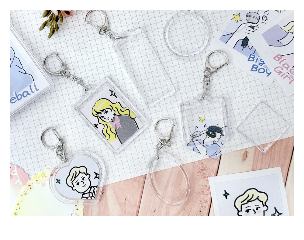 四季紙品 DIY壓克力鎖圈【DIY243】 商品介紹 01