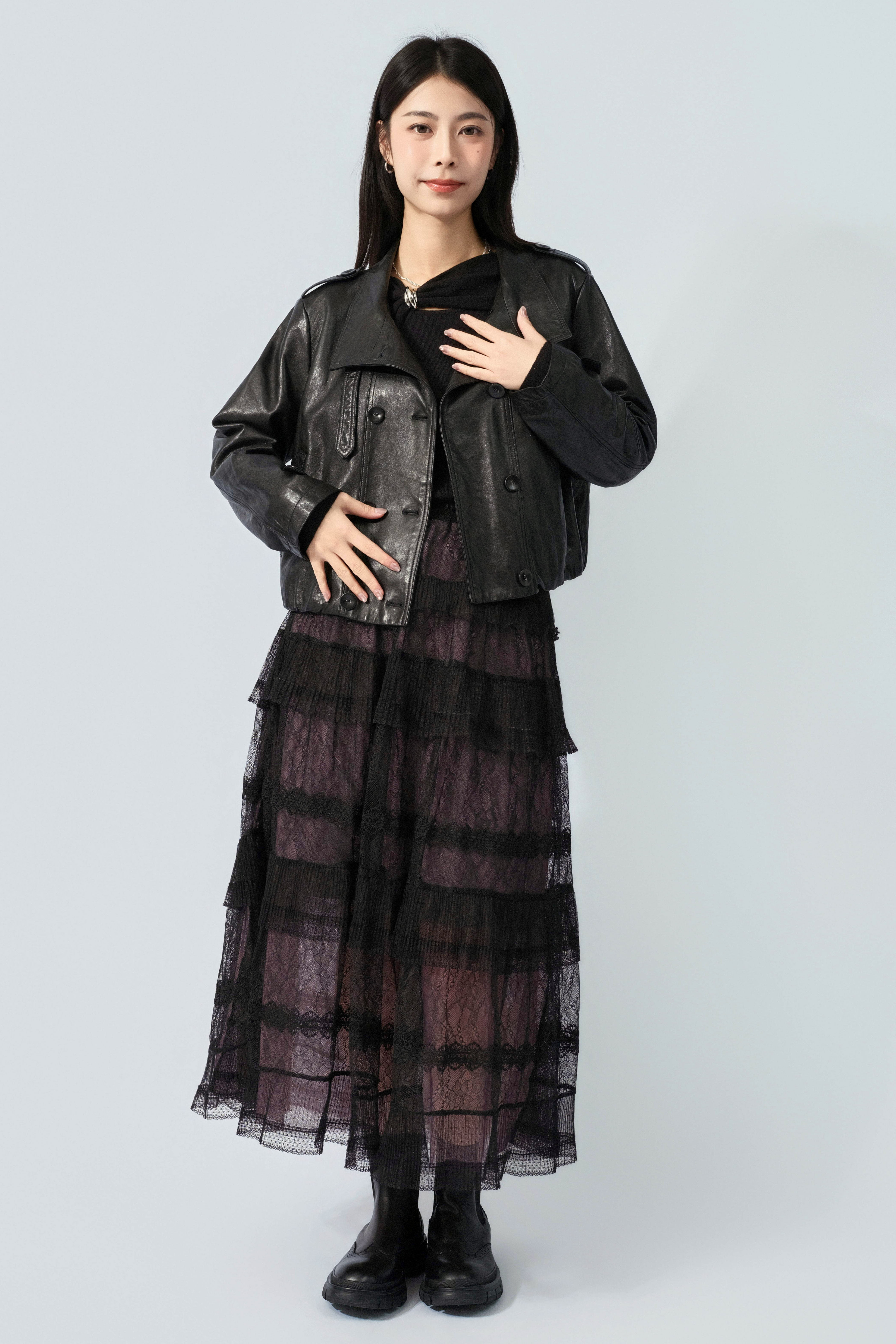 FW26_0104（外套＋上衣＋半截裙）