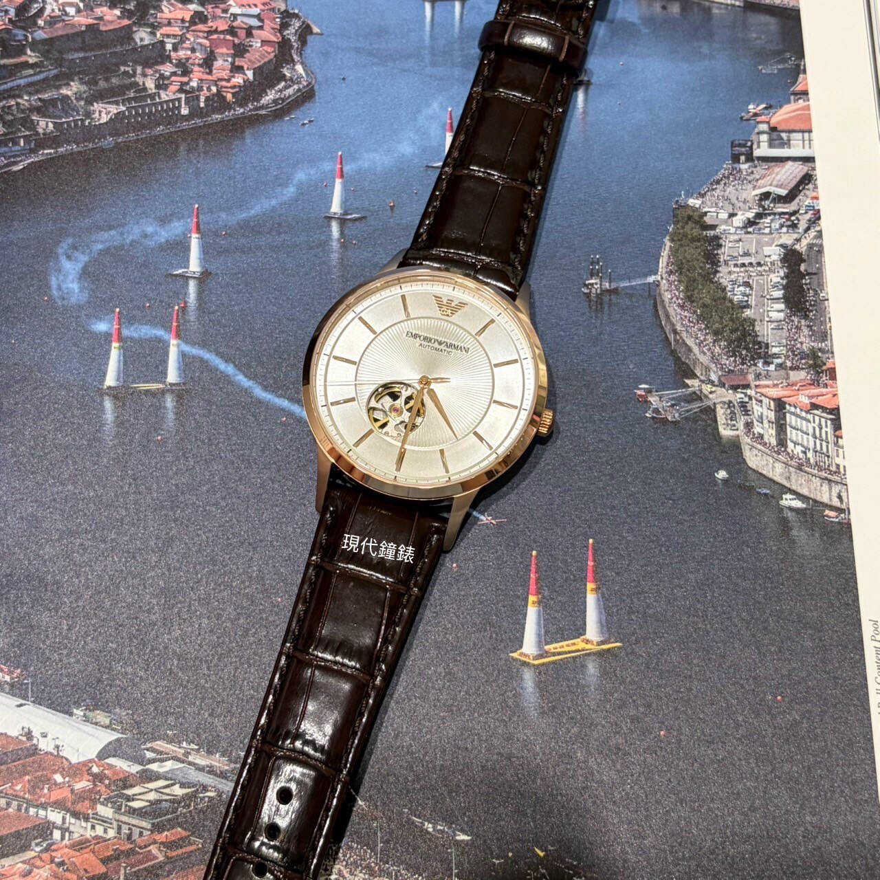 【EMPORIO ARMANI】 AR60098 44mm Modern Watch