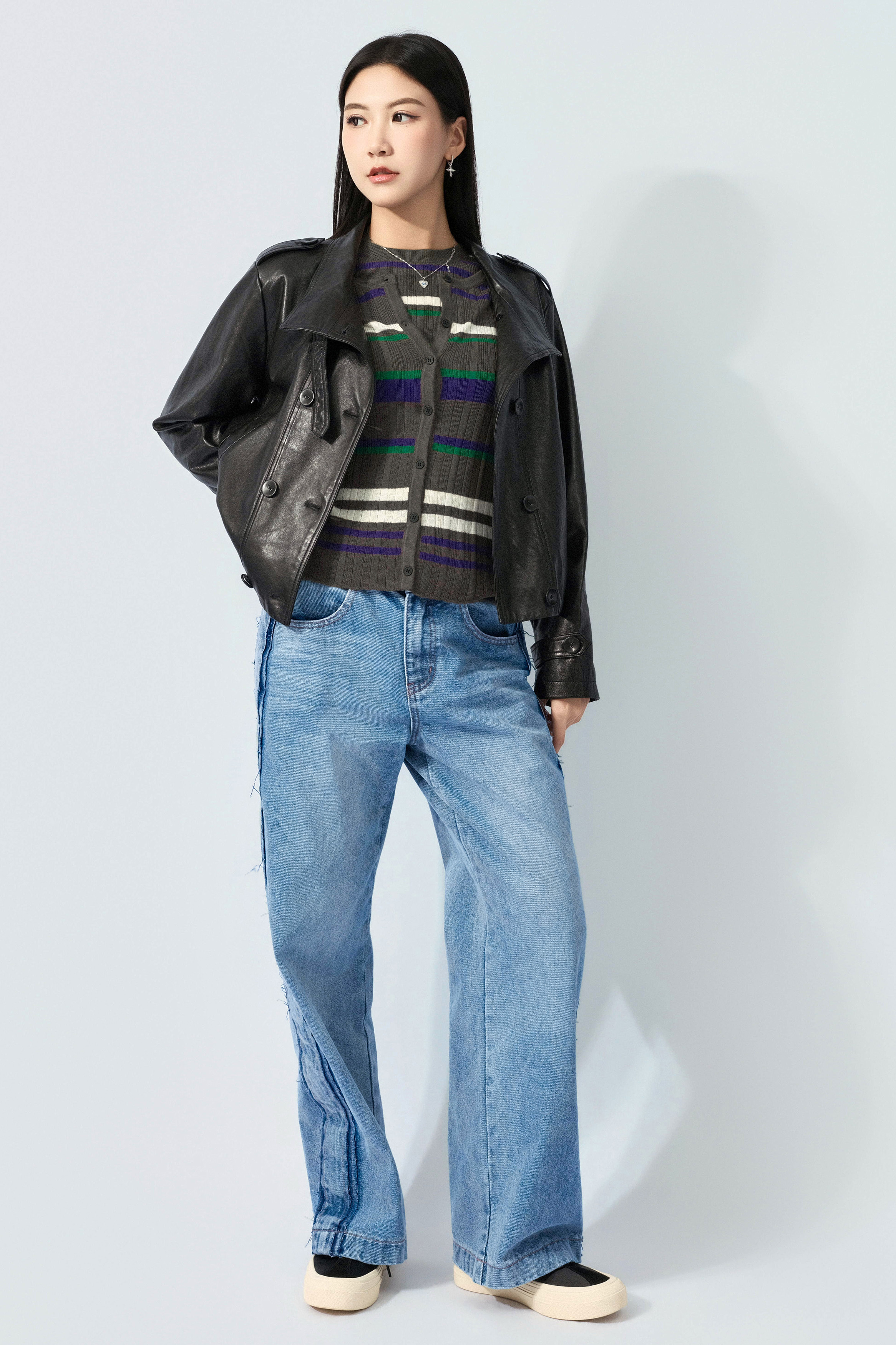 FW26_0106（外套＋上衣＋牛仔褲）