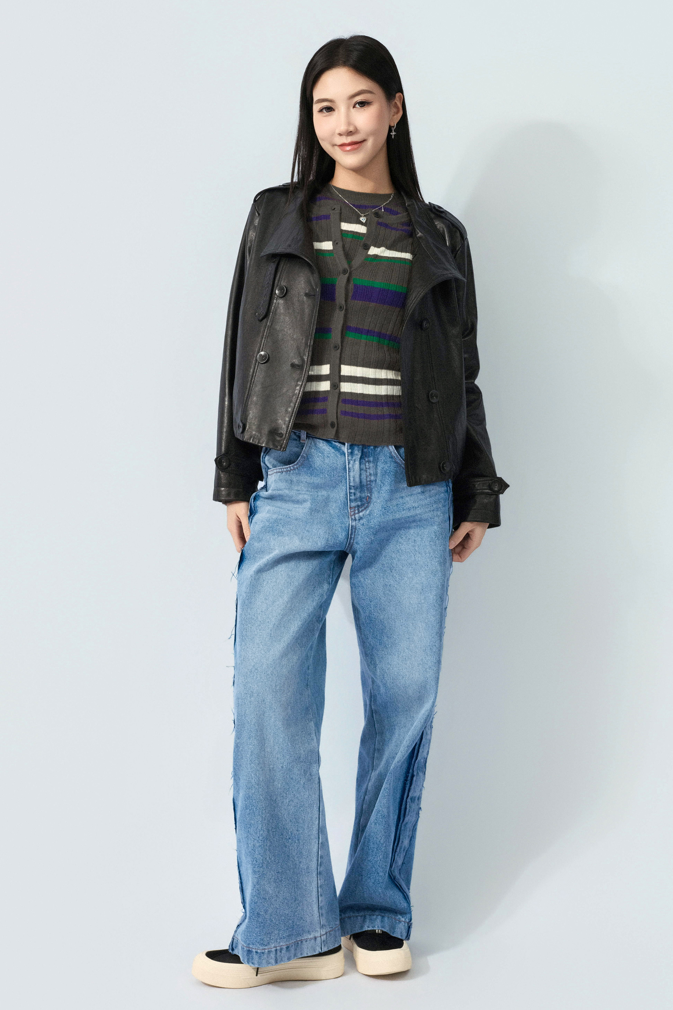 FW26_0106（外套＋上衣＋牛仔褲）