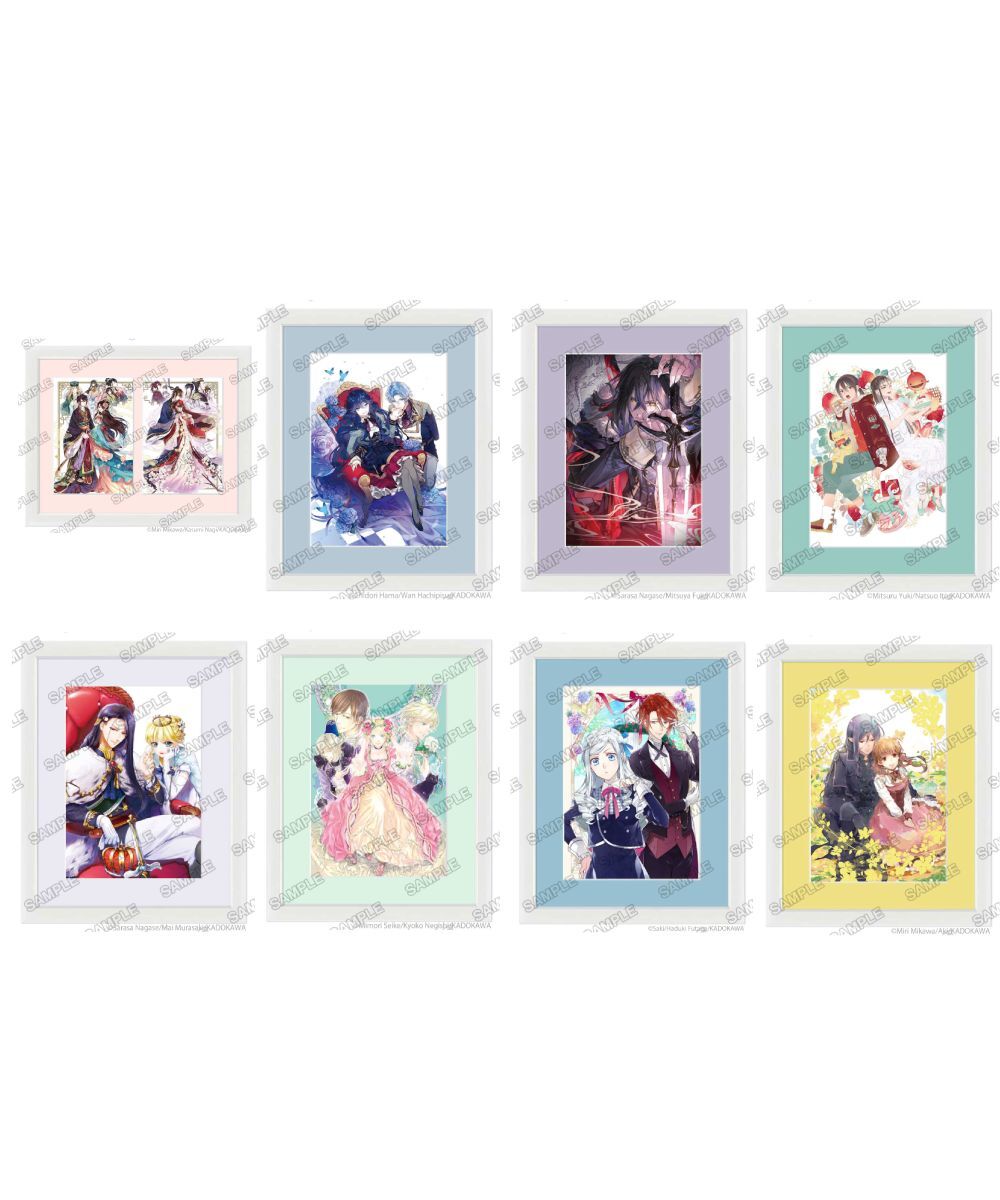 預購-角川Beans文庫25周年 系列 高精細印刷畫【日本進口精品】