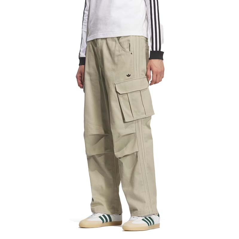 ADIDAS CARGO PANTS 工裝長褲 休閒 卡其色 KR5044 [國內代購]