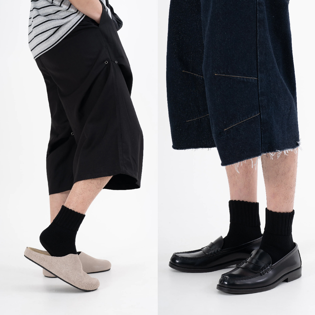 AGILITY Loose Plain Shorts Socks 毛巾底 泡泡 中筒襪 [SC60]