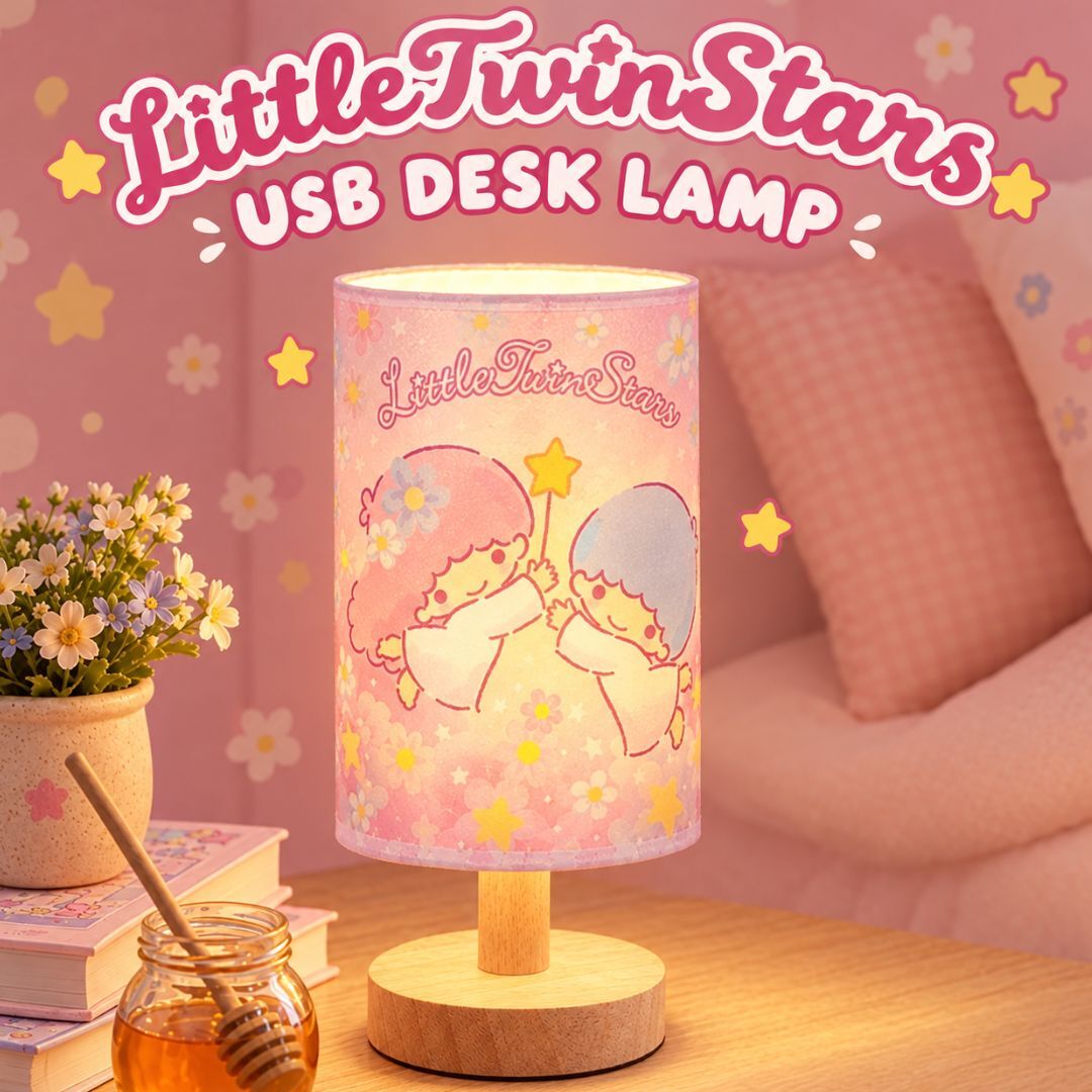 雙星仙子 Sanrio USB 枱燈| 床枱燈