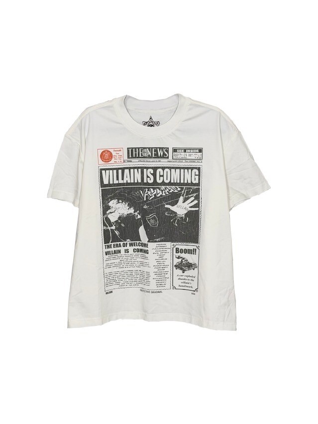 VILLAIN Daily Short-Sleeve T-Shirt (White)