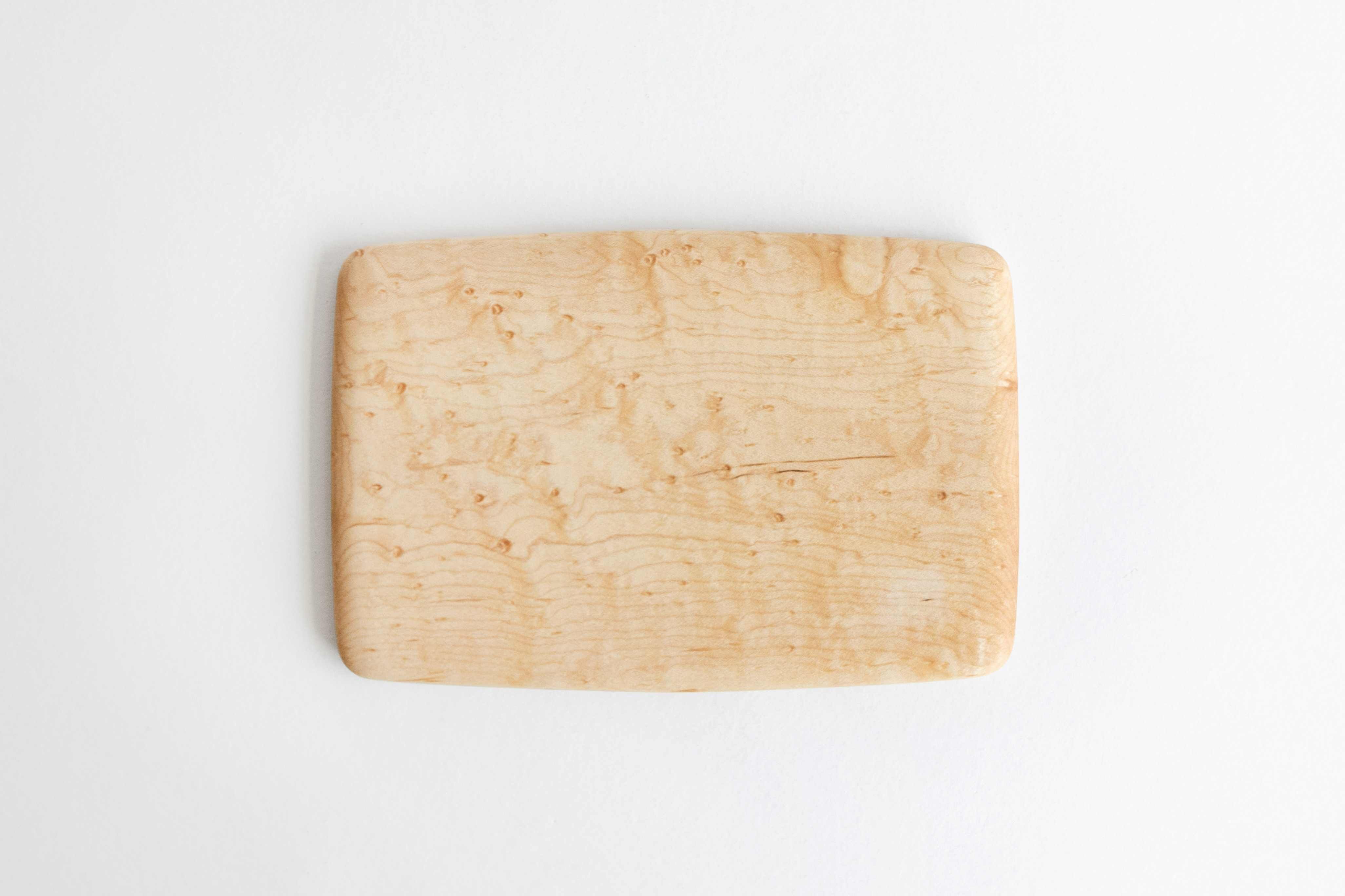 Edward Wohl - 鳥眼楓木麵包砧板 ( 14cm*22cm )