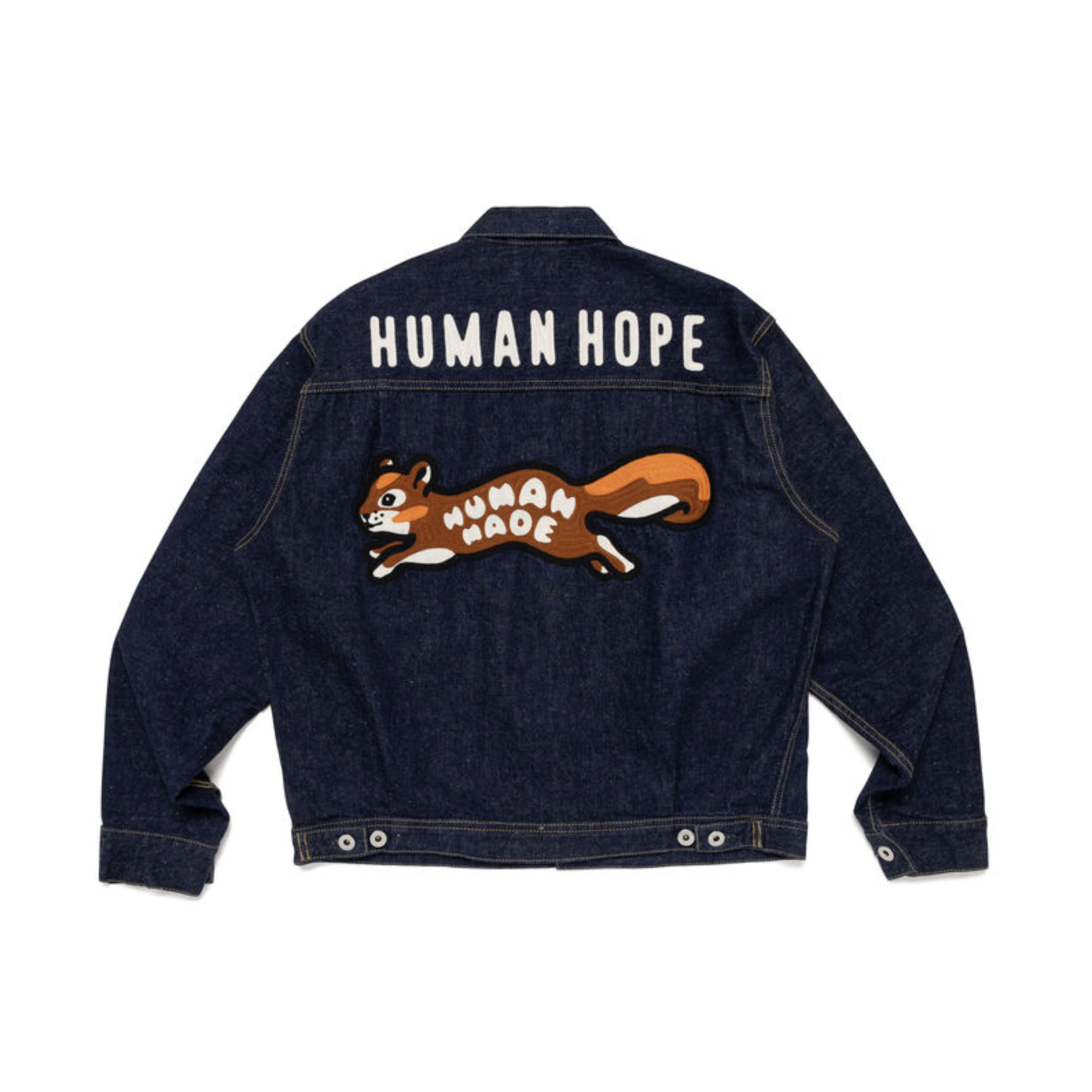 HUMAN MADE HOPE DENIM WORK JACKET  牛仔 丹寧 工裝外套 深藍-XX31JK001