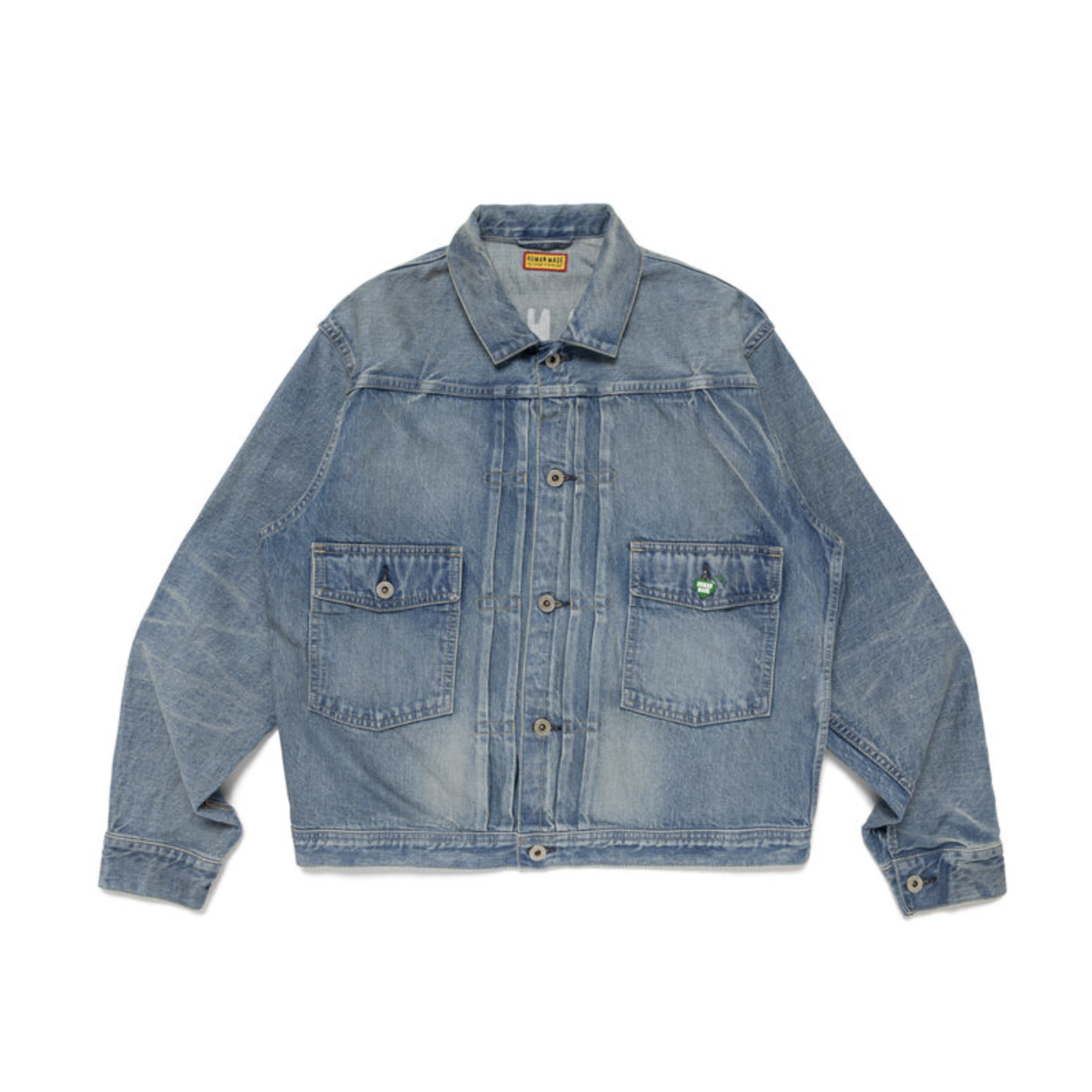 HUMAN MADE HOPE DENIM WORK JACKET 牛仔 丹寧 工裝外套 淺藍-XX31JK002