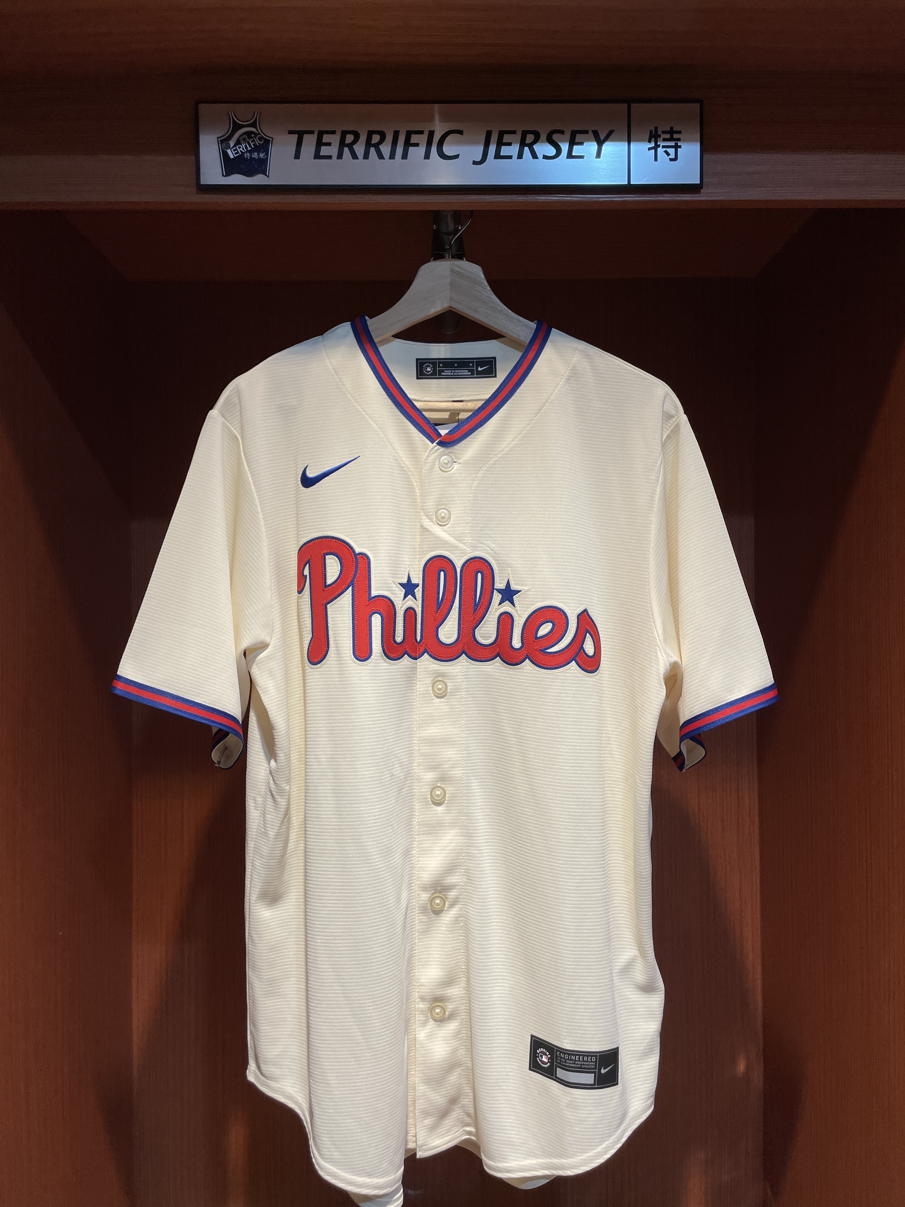 MLB球衣 Bryce Harper 費城費城人米白 奶油白 Alternate Nike Replica Player Name Jersey 球迷版 熱轉印 全新