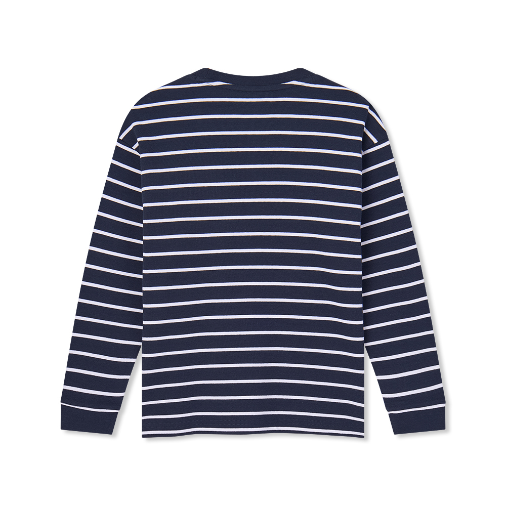 男童全棉橫間T恤