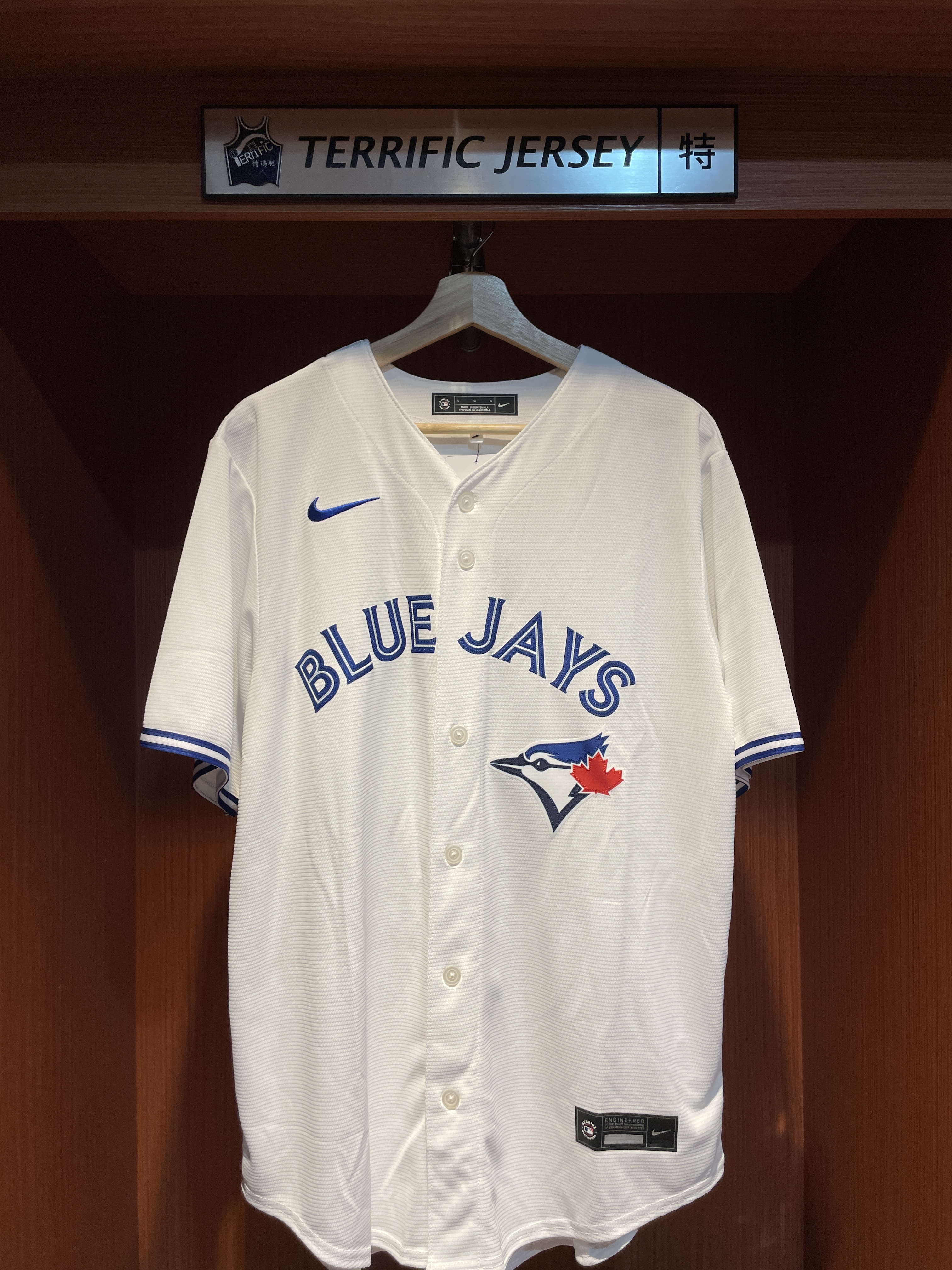 MLB球衣 Vladimir Guerrero Jr. 多倫多藍鳥白 Home Nike Replica Player Name Jersey 球迷版 熱轉印 全新