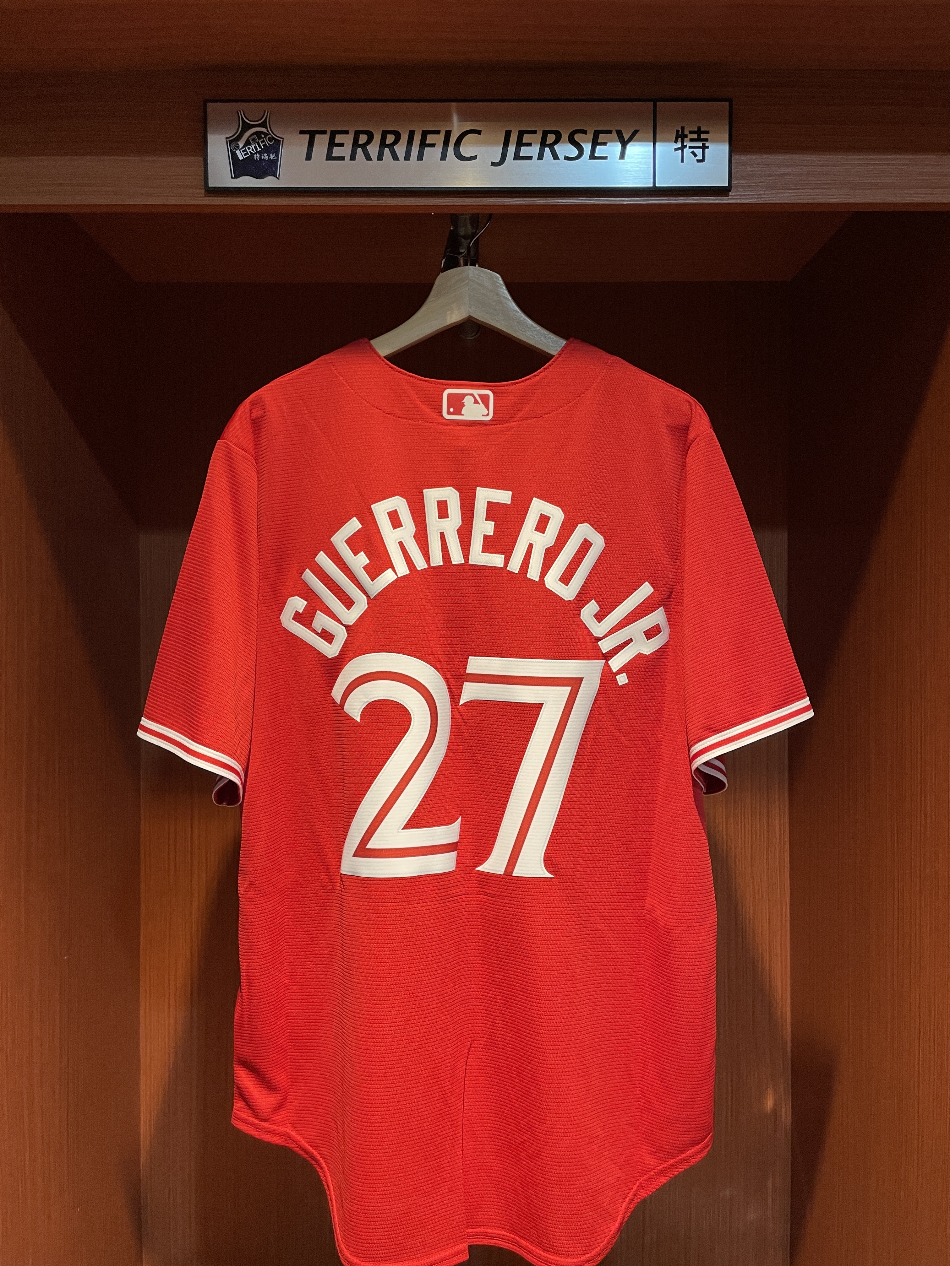 MLB球衣 Vladimir Guerrero Jr. 多倫多藍鳥 加拿大紅 Canada Day Nike Replica Player Name Jersey 球迷版 熱轉印 全新