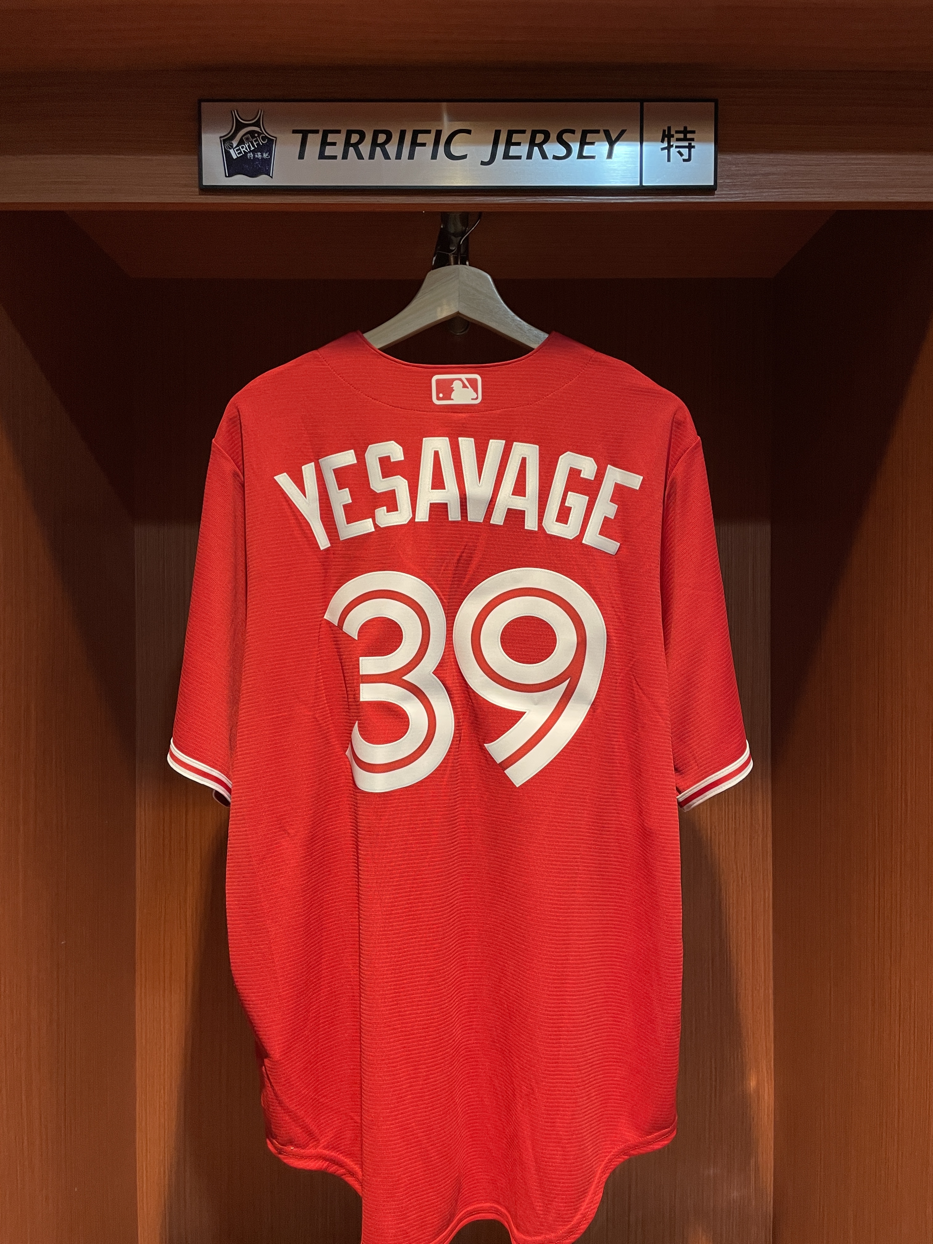 MLB球衣 Trey Yesavage 多倫多藍鳥 加拿大紅 Canada Day Nike Replica Player Name Jersey 球迷版 熱轉印 全新