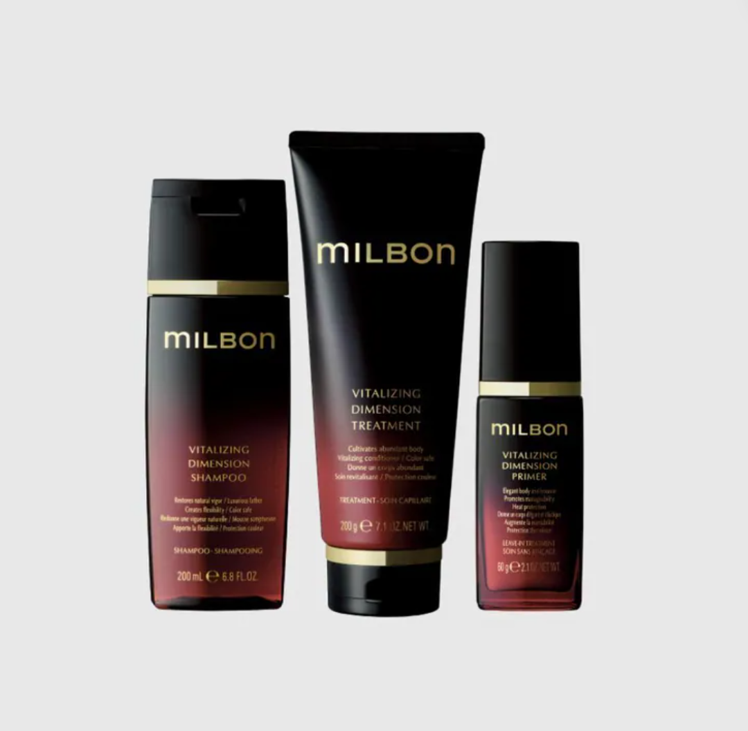 milbon喚彈洗髮精、護髮素