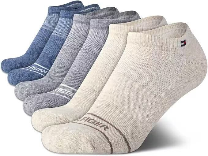 【預購】TOMMY HILFIGER N1007219 女裝短襪 (6對裝)