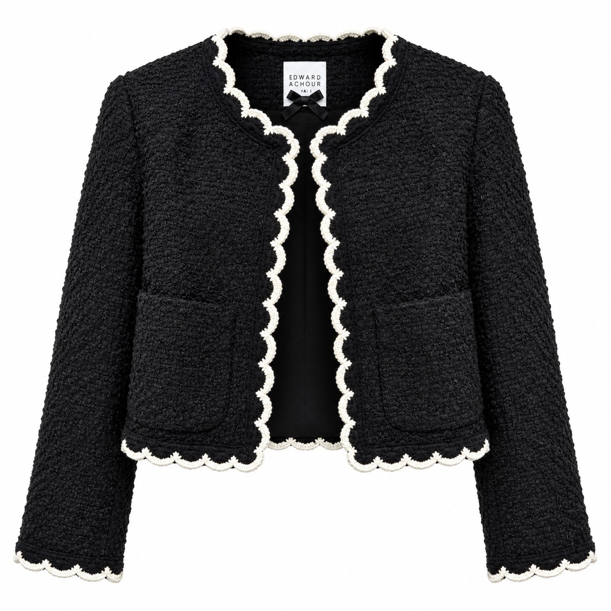 1EA1010-006 [EDWARD ACHOUR] Women Jacket Black #110139/1179/05 (EU)