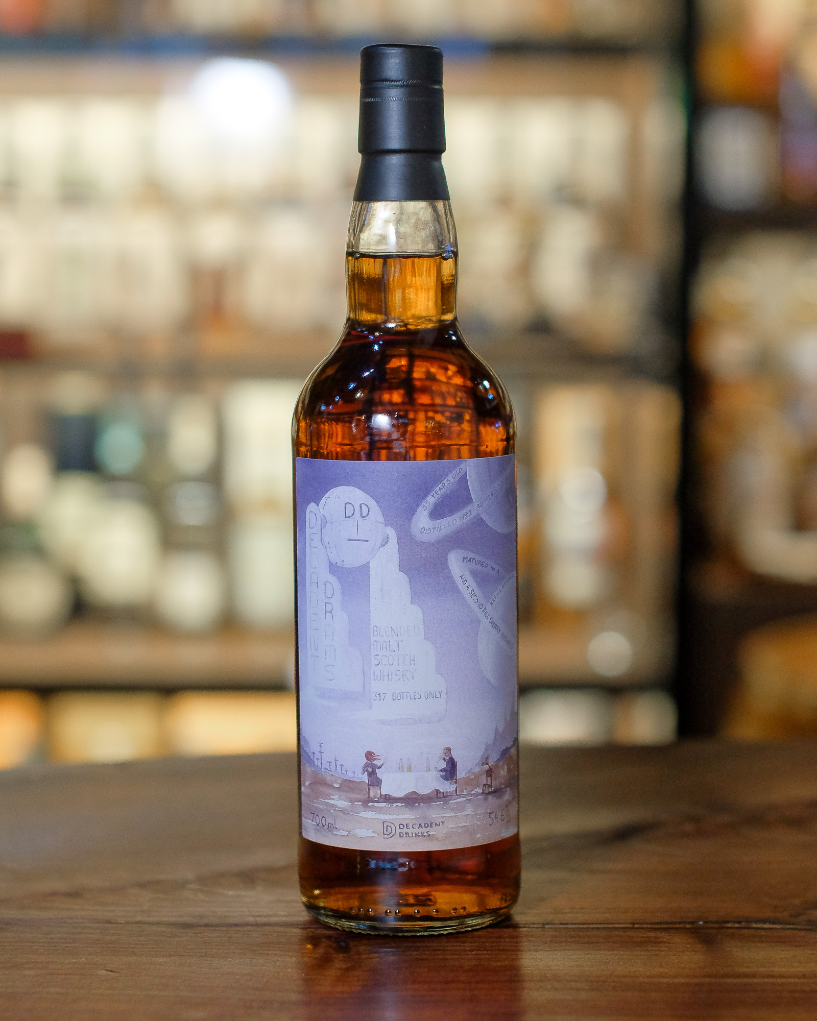 Sideburn (Balvenie) 1992/2026 33YO 54.6% Decadent Drinks - Decadent Drams