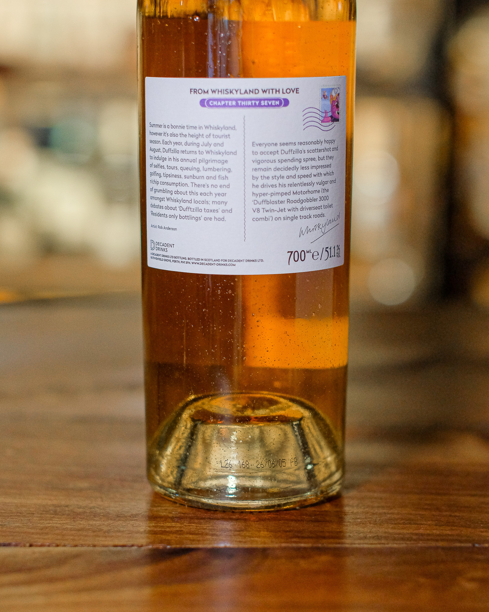 Dufftown 1991/2026 34YO Refill Barrel 51.1% Whiskyland - Chapter Thirty Seven