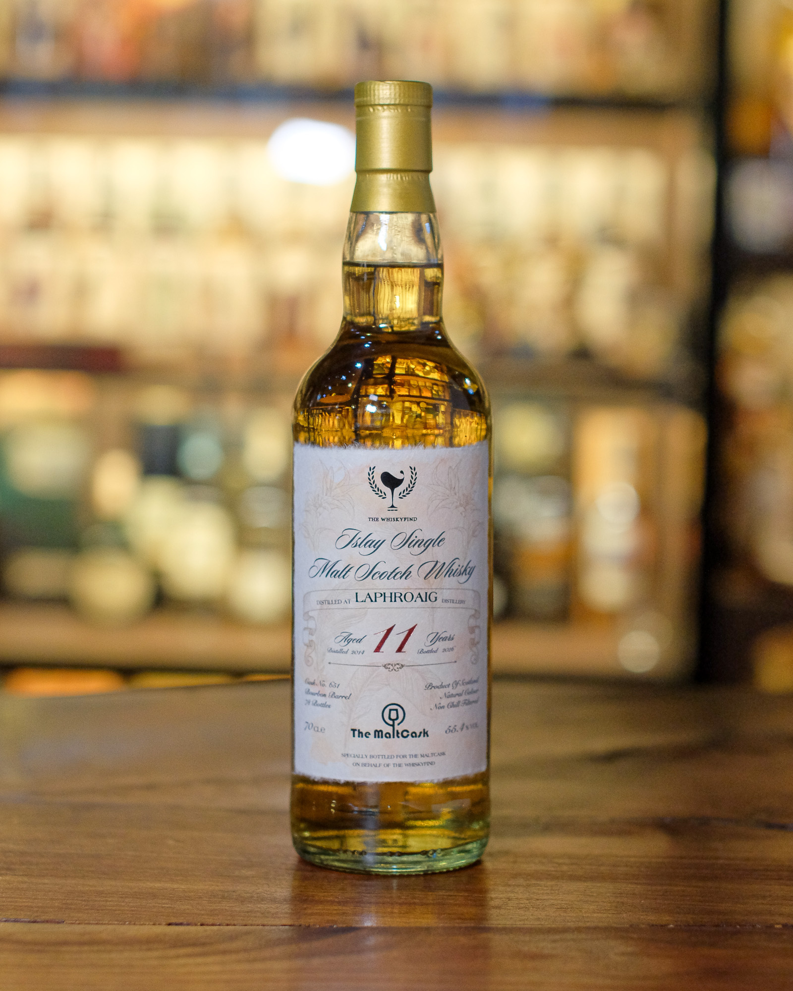 Laphroaig 2014/2026 11YO #651 55.4% The Whiskyfind x The MaltCask《不朽之歌》現金價$899